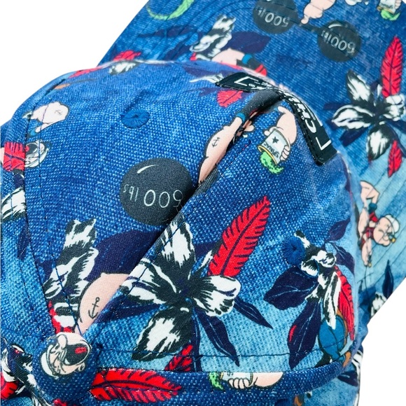 Popeye The Sailor Man Original Chuck Limited Ed 2018 Trucker Snapback Hat Cap - Picture 5 of 6